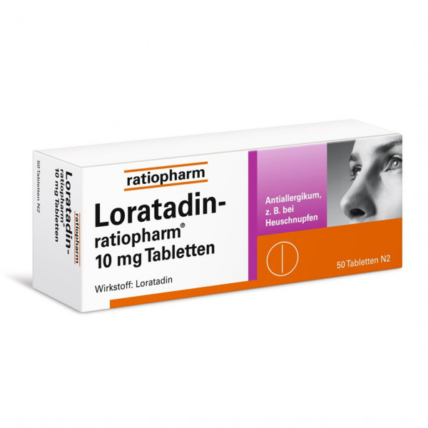 Abbildung für LORATADIN-ratiopharm 10 mg Tabletten