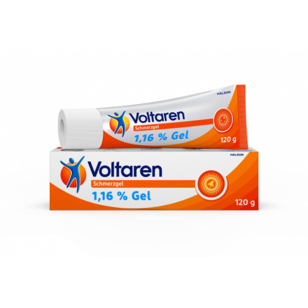 Abbildung für Voltaren Schmerzgel 11,6 mg/g Voltaren Gel bei Muskel- und Rückenschmerzen