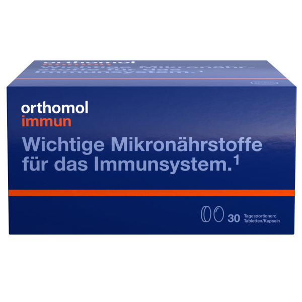Abbildung für ORTHOMOL Immun 30 Tagesportionen Tabletten & Kapseln Kombipackung