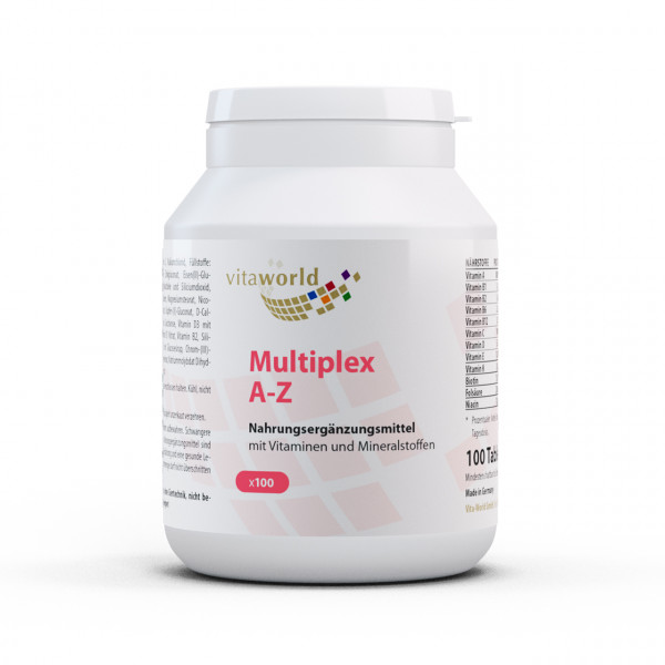 Abbildung für MULTIPLEX Multivitamin A-Z Tabletten