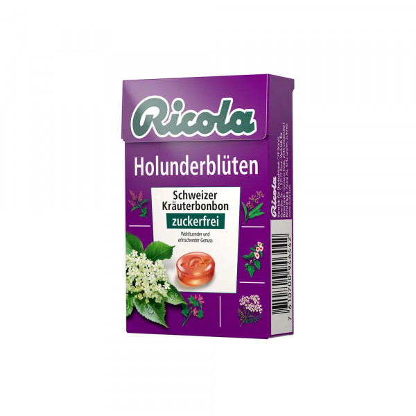 Abbildung für RICOLA o.Z.Box Holunderblüten Bonbons