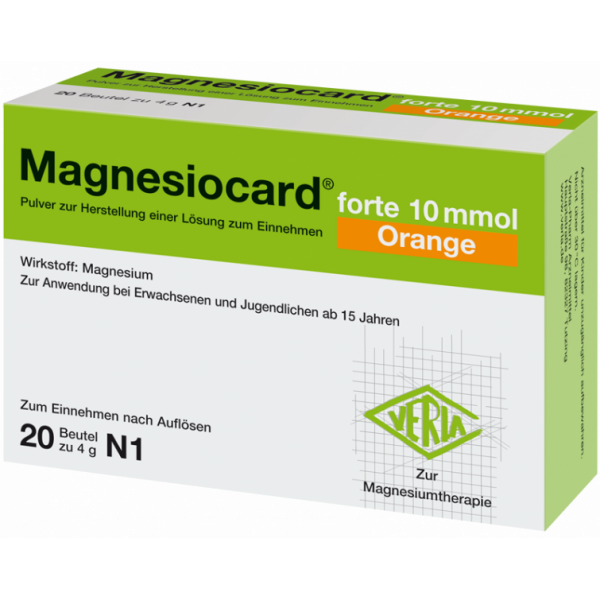 Abbildung für Magnesiocard® forte 10 mmol Orange