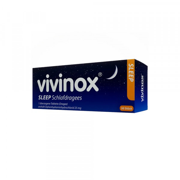 Abbildung für VIVINOX Sleep Schlafdragees überzogene Tabletten