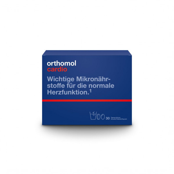 Abbildung für ORTHOMOL Cardio Granulat/Kaps./Tabl.Kombipack.