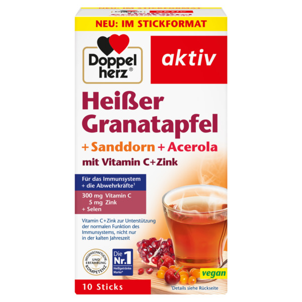 Abbildung für DOPPELHERZ heißer Granatapfel+Sanddorn+Acerola