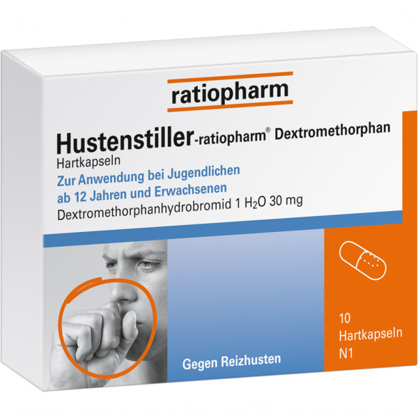 Abbildung für HUSTENSTILLER-ratiopharm Dextromethorphan Kapseln