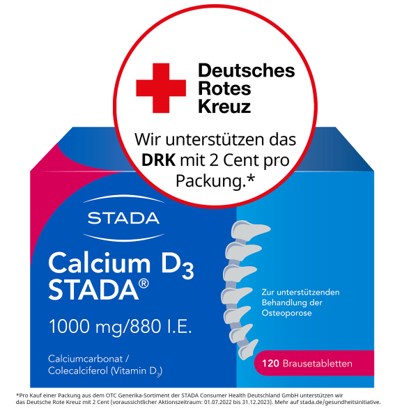 Abbildung für CALCIUM D3 STADA 1000 mg/880 I.E. Brausetabletten