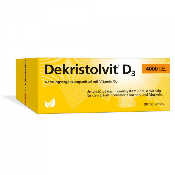 Abbildung für DEKRISTOLVIT D3 4.000 I.E. Tabletten
