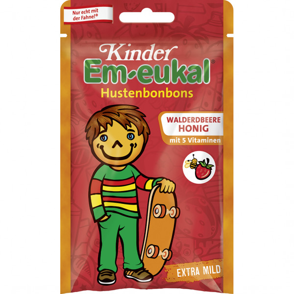 Abbildung für EM-EUKAL Kinder Bonbons Walderdbeere-Honig zh.