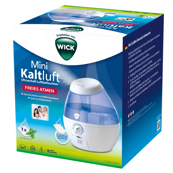 Abbildung für WICK Mini CoolMist Ultraschall Luftbefeuchter