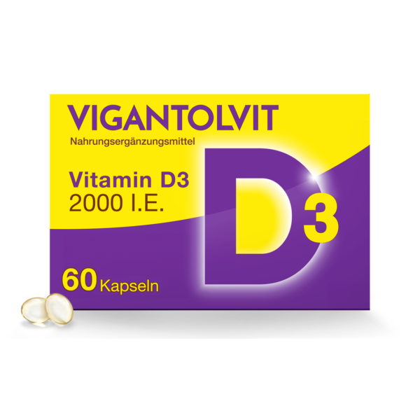 Abbildung für VIGANTOLVIT 2.000 I.E. Vitamin D3 Weichkapseln