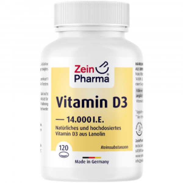 Abbildung für VITAMIN D3 14.000 I.E. Softgel-Kapseln ZeinPharma