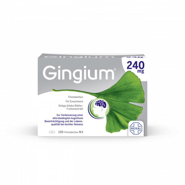 Abbildung für GINGIUM 240 mg Filmtabletten