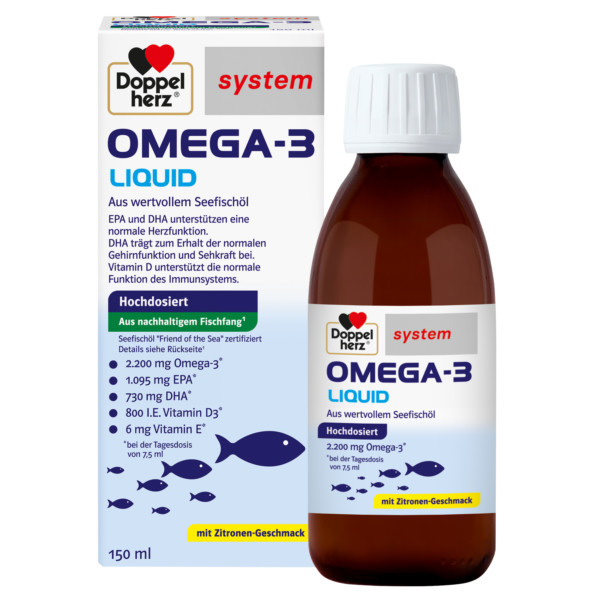 Abbildung für DOPPELHERZ Omega-3 Liquid system