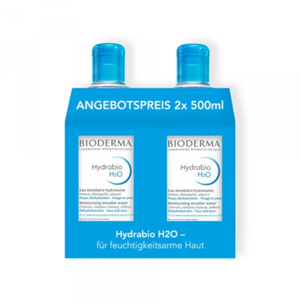 Abbildung für BIODERMA Hydrabio H2O Mizellen-Reinig.lös.Duo