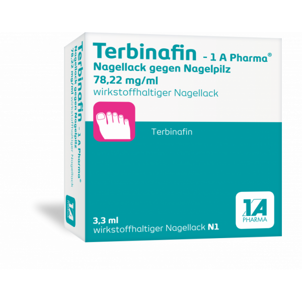 Abbildung für TERBINAFIN-1A Pharma Nagell.g.Nagelpilz 78,22mg/ml