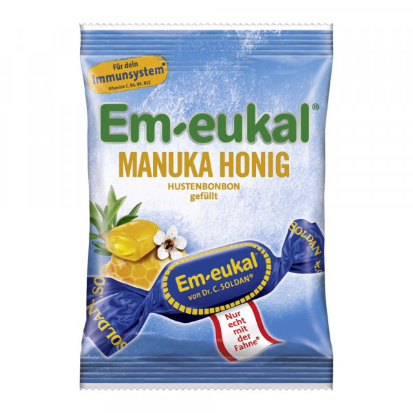 Abbildung für EM-EUKAL Bonbons Manuka-Honig gefüllt zuckerhaltig