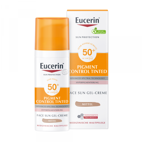 Abbildung für EUCERIN Sun Fluid Pigment Control mittel LSF 50+