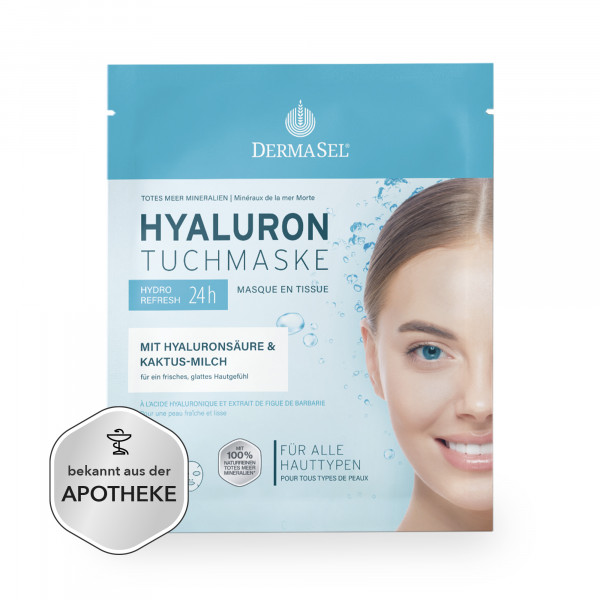 Abbildung für DERMASEL Hyaluron Tuchmaske