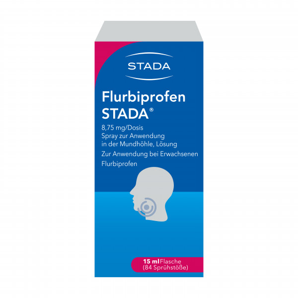 Abbildung für FLURBIPROFEN STADA® 8,75 mg/Dosis Spray zur Anwendung in der Mundhöhle, Lösung