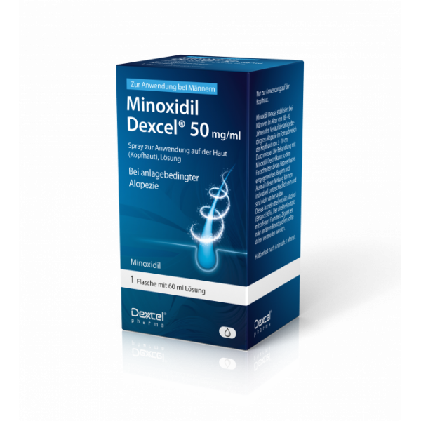 Abbildung für MINOXIDIL Dexcel 50 mg/ml Spray z.Anw.a.d.Kopfhaut