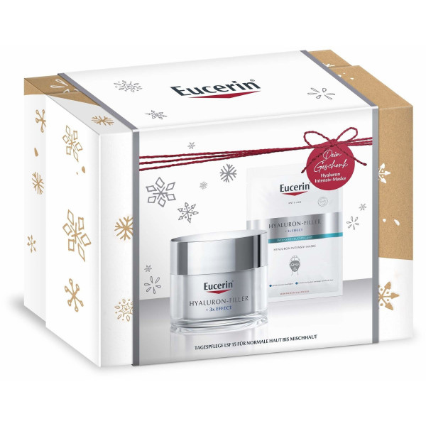 Abbildung für EUCERIN Weihnachtsbox Anti-Age Hyaluron-Filler Tag norm./Mischh. 50 ml + GRATIS HYALURON-FILLER Intensiv-Maske