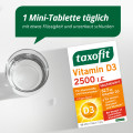 TAXOFIT Vitamin D3 2500 I.E. Tabletten