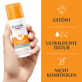 EUCERIN Sun Oil Control tinted Creme LSF 50+ hell