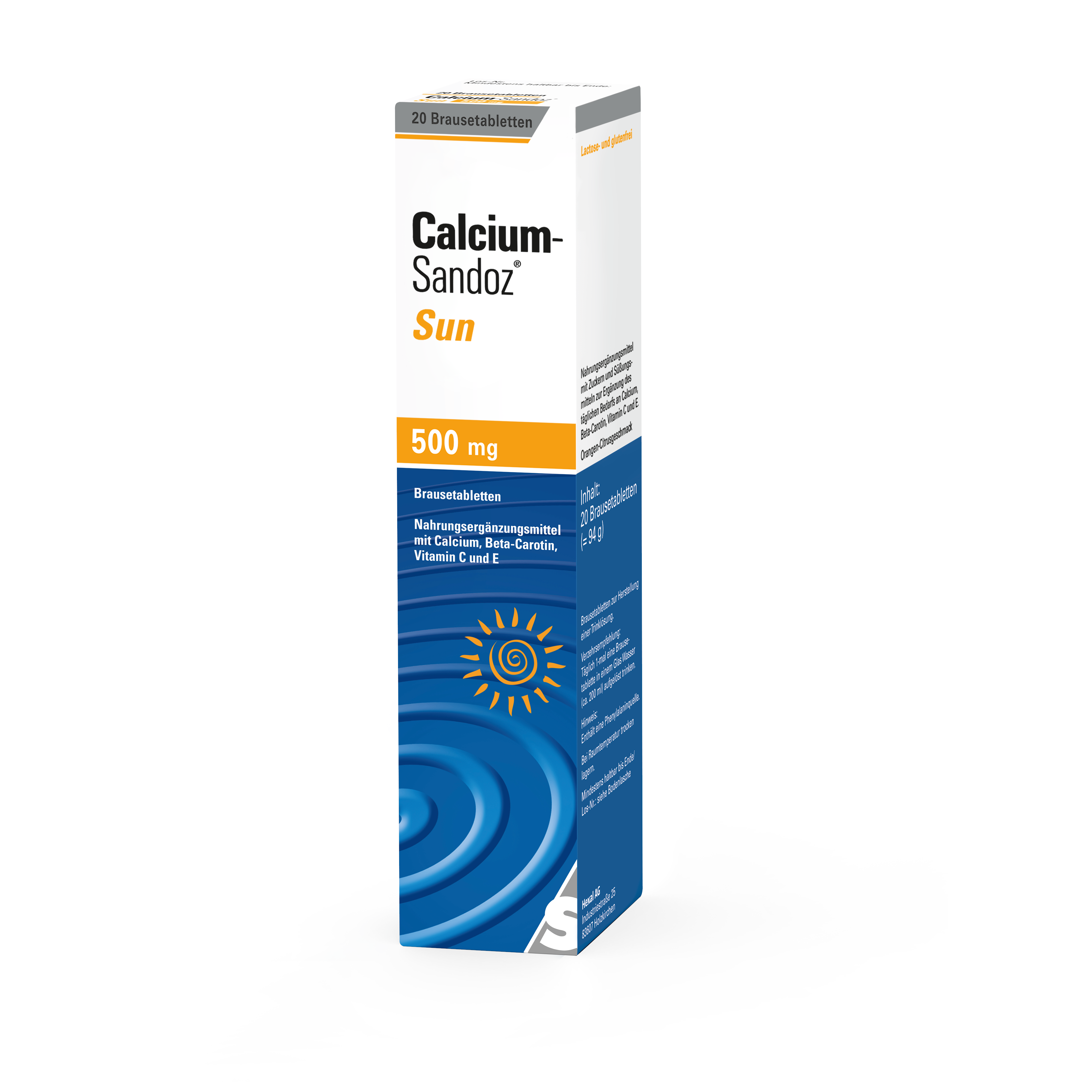 Abbildung für CALCIUM SANDOZ Sun Brausetabletten