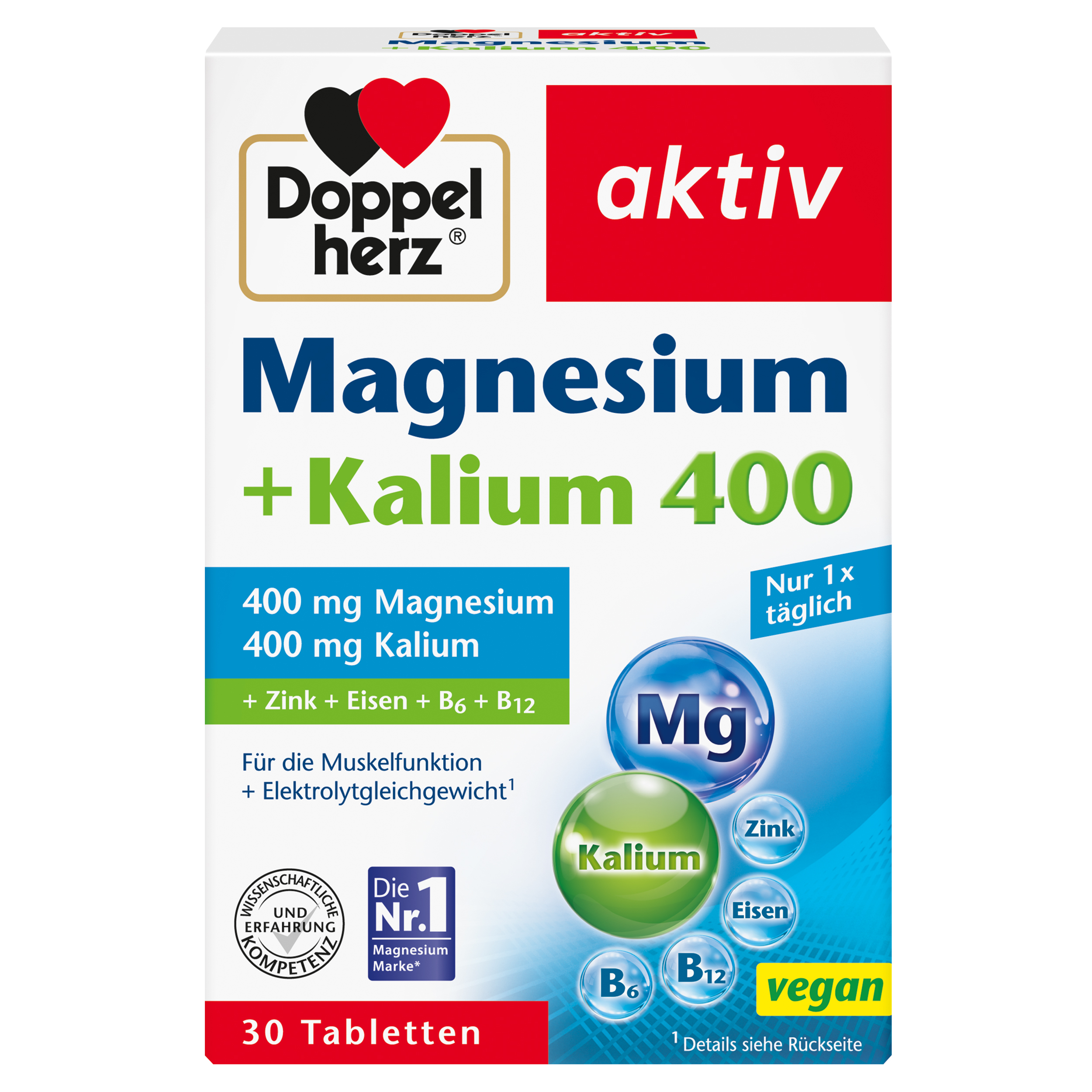 Abbildung für DOPPELHERZ Magnesium+Kalium Tabletten