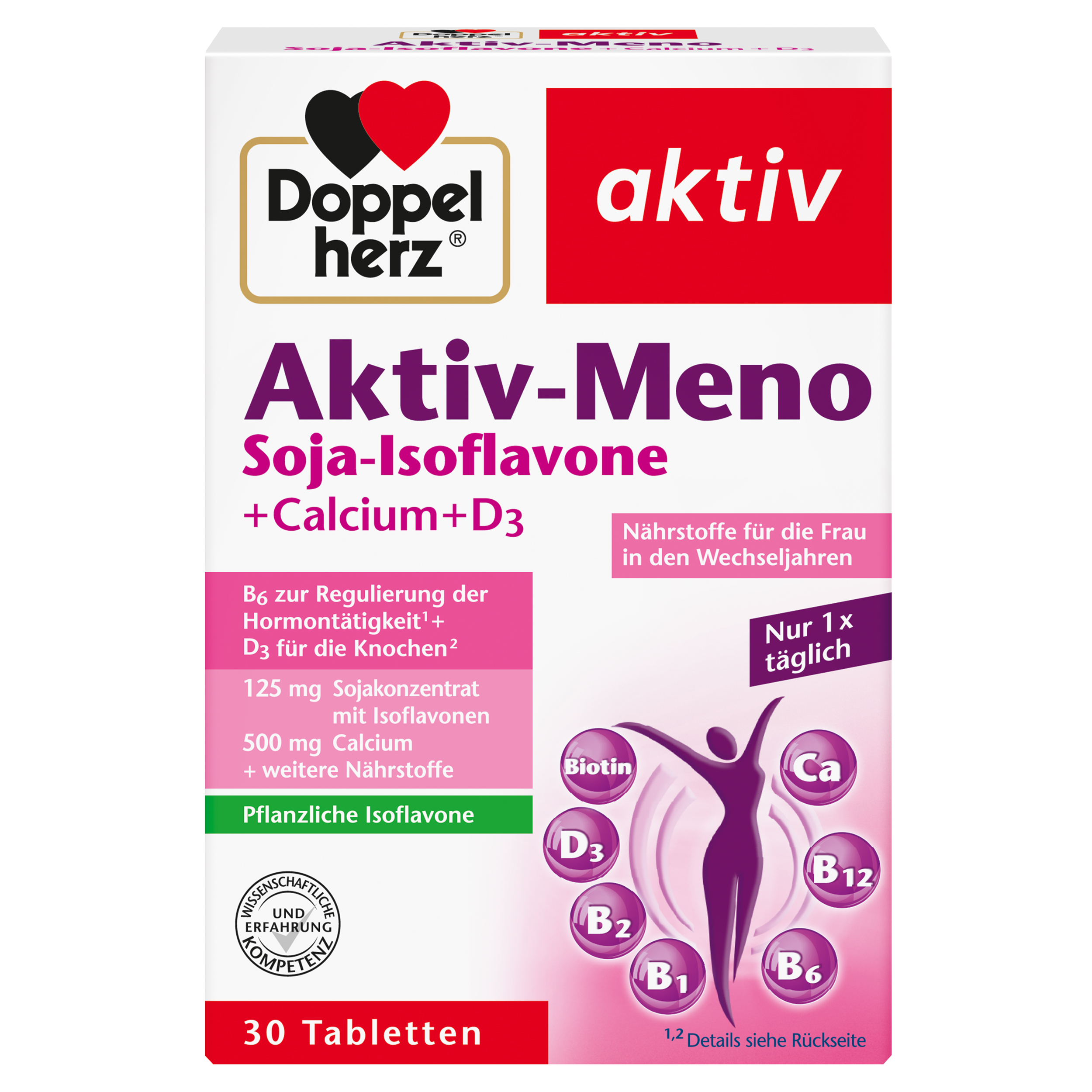 Abbildung für DOPPELHERZ Aktiv-Meno Tabletten
