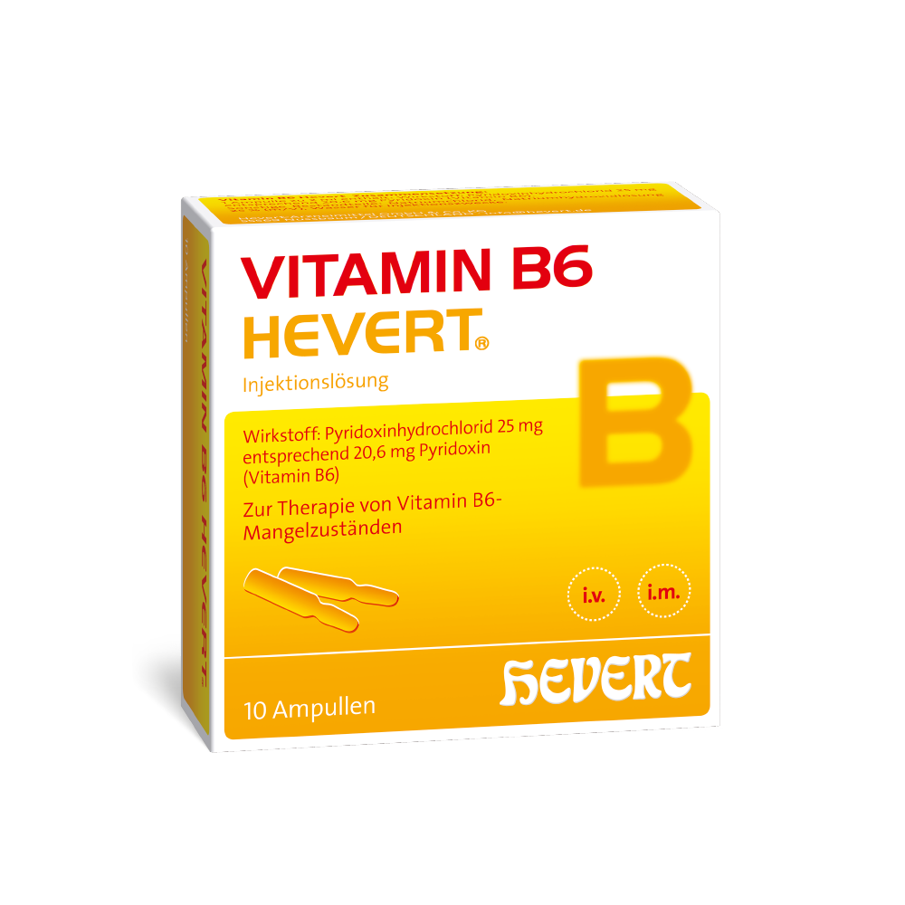 Abbildung für VITAMIN B6 HEVERT Ampullen
