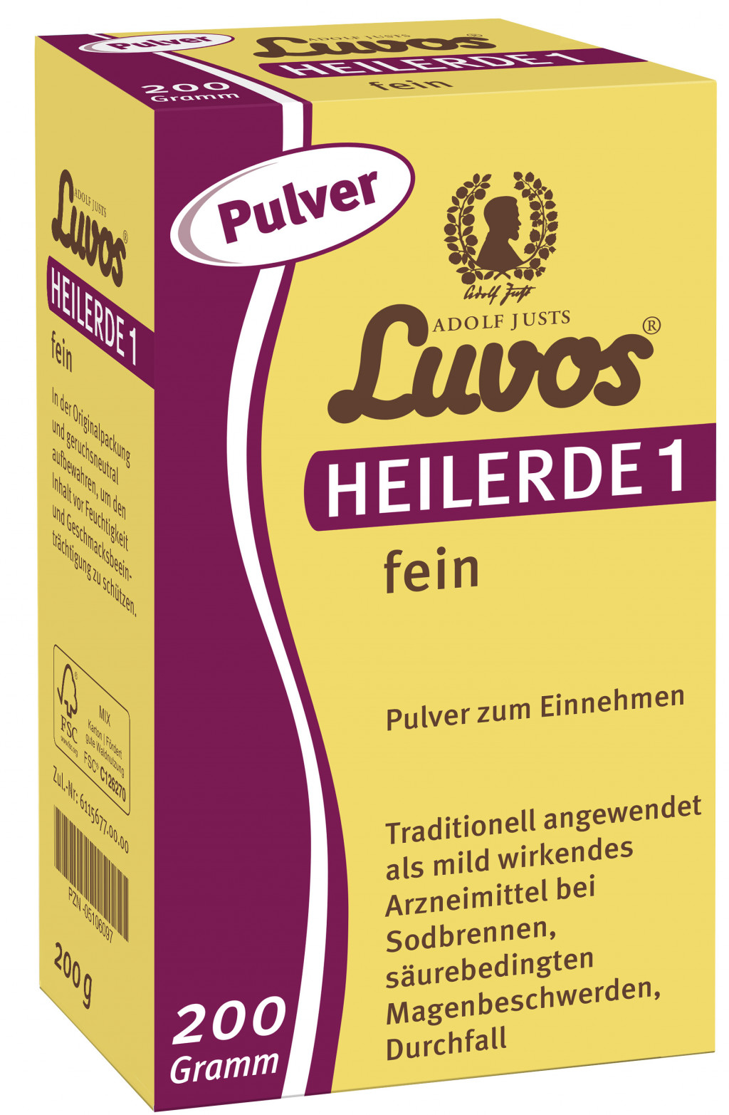 Abbildung für LUVOS Heilerde 1 fein