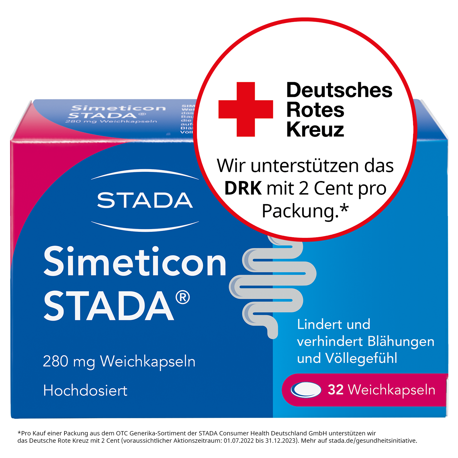 Abbildung für SIMETICON STADA 280 mg Weichkapseln